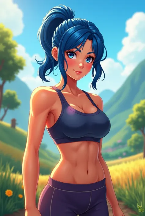 Stardew valley emily in sports bra