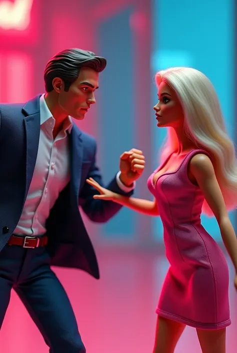 Ken punch barbie