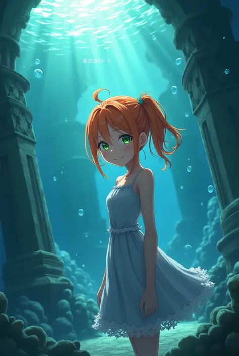 Wallpaper,masterpiece,High resolution,8K, anime 
(Misty_Pokemon)(1 18-year-old girl)
(Orange Hair,one side up hair,Big green eyes,Small breasts,Skinny, beautiful smile) cute girl, siren, kiss( ash_pokemon)
I can feel the spirit in my eyes. ((Amazingly absu...