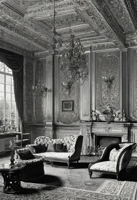 luxurious lounge，gentlemen and ladies of the british empire，victorian society