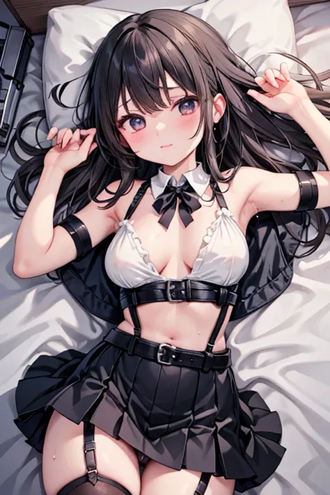 Gazing at the audience　　　Black suspenders　　　bulging big breasts　　 　 　　　wall 　mini skirt　garterbelt　garter　　　　　　vision　　　Small face　 　　　holster　　　Beautiful woman　　Show me your hands　　 Lying in bed　　vision 　　Taunt　~ ~ ~ side　~ ~ ~ side汗 　arm　　belt　summer　Arm...