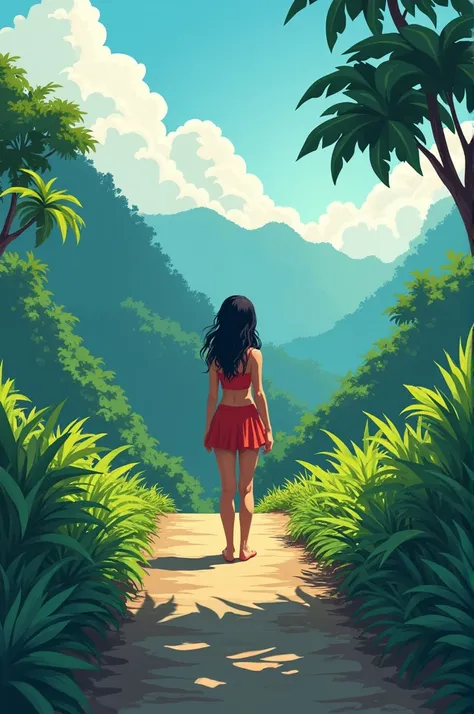 Sa lalawigan ng Laguna, naniniwala ang mga tao na sa bundok ng Makiling ay naninirahan ang isang magandanga diwatang nag ngangalang Mariang Makiling.

(cartoon style with Maria Makiling in the photo)