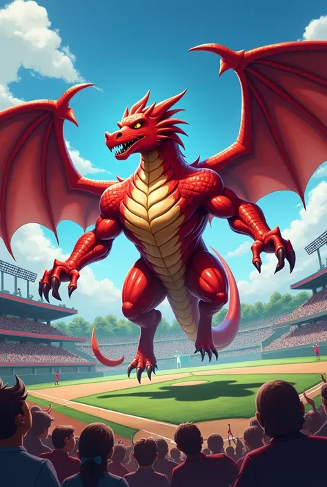 Recruitment poster for valorous wyverns baseball team with blank details
