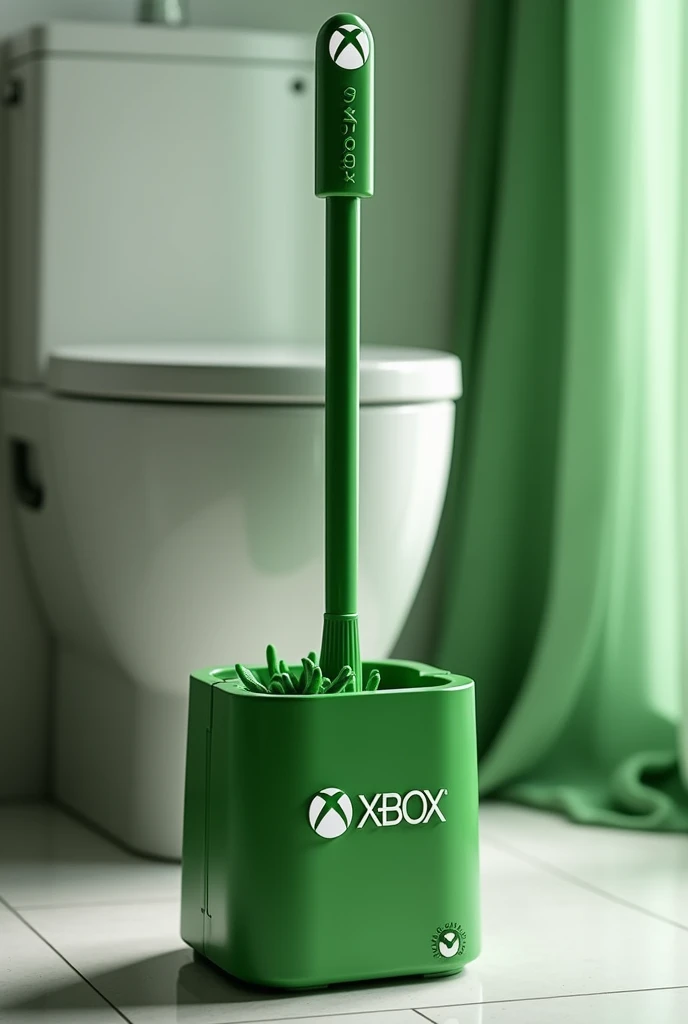 Toilet brush branded Xbox 
