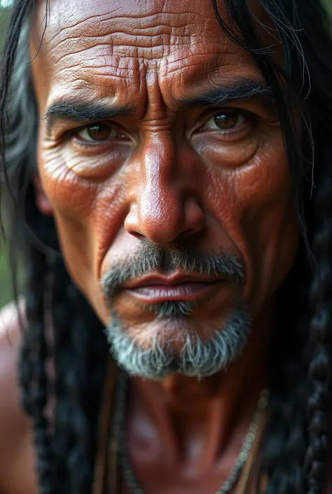 8k best quality ultra resolution (photorealistic 1.4) RAW photo authentic skin texture (1.3),film grain (1.3) Native americam man