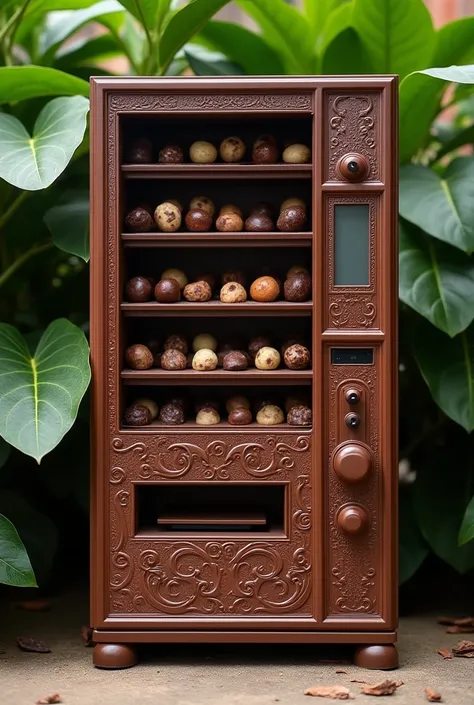 Create an automatic small candy vending machine from Cacao Show