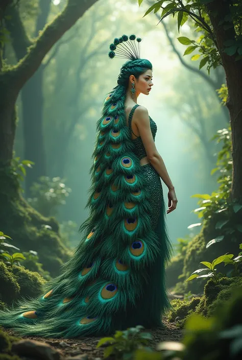 Peacock human hybrid 