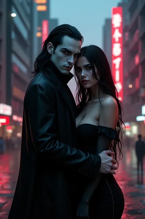 Pedro the vampire and his girlfriend in Sao Paulo 