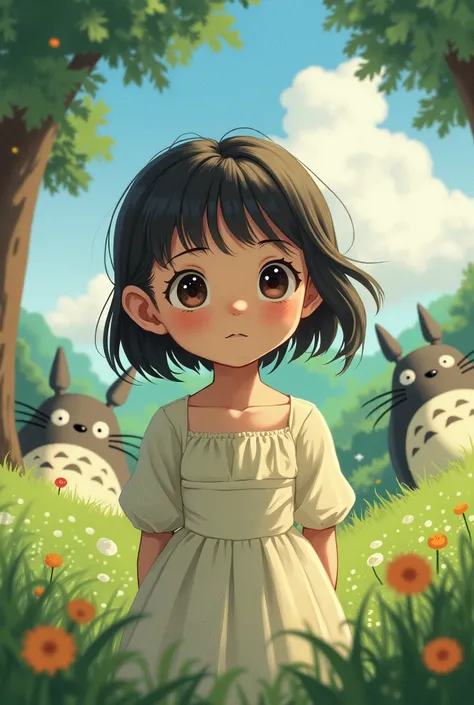 Totoro style,Girl