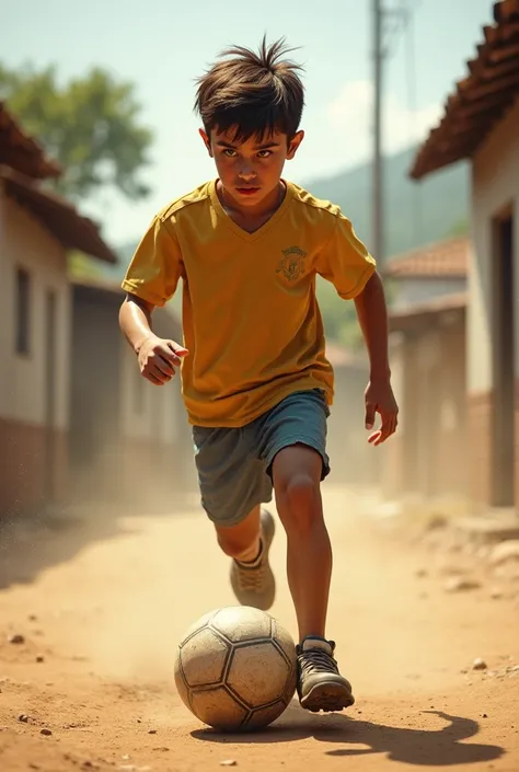 ronaldo play football in childhood more pic