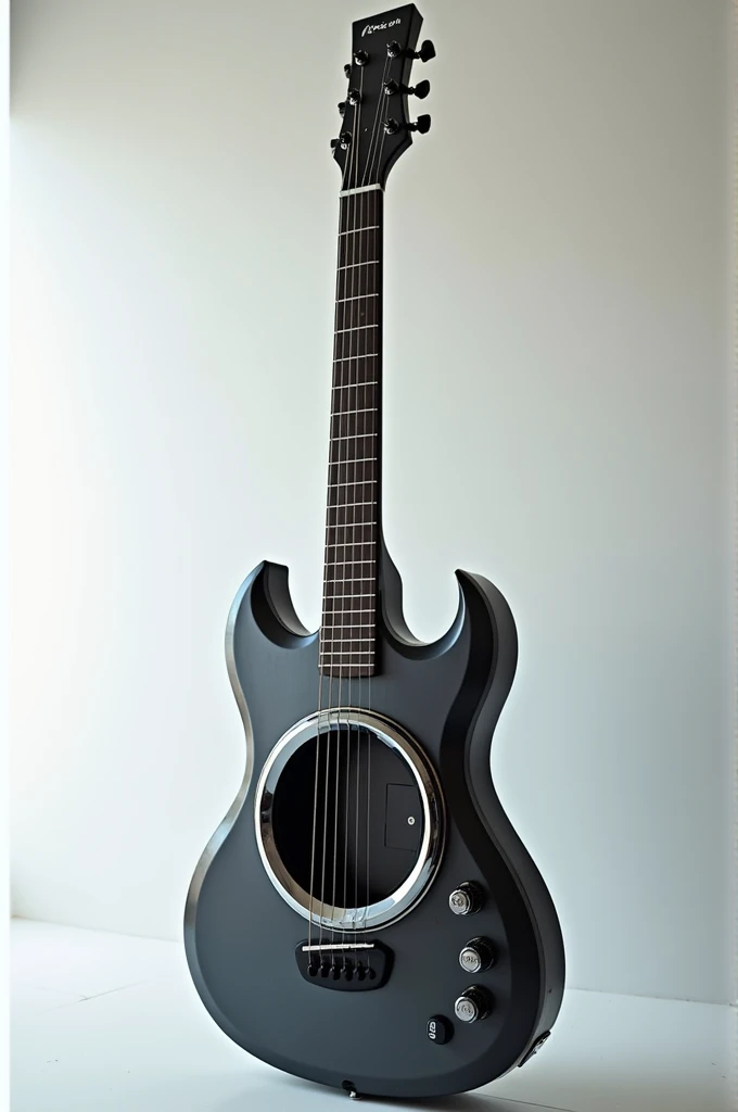 Guitar shaped like a washing machine 