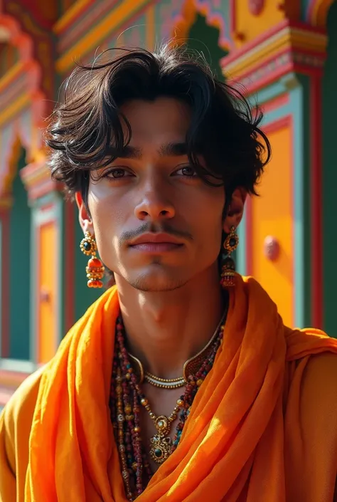 BTS v if he is indian look