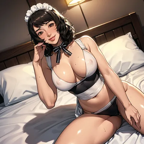  ((Master quality, 8K, masterpiece:1.3, ultra-detailed, high resolution, RAW Photos, detailed , blurry, Actual, hyper realistic, photo, HDR)), BREAK, Anatomically perfect, perfect hands, perfect legs, perfect feet, detailed eyes, BREAK, kawakami sadayo, On...