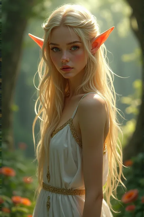 Elf, blond hair, pretty, girl, nsfw