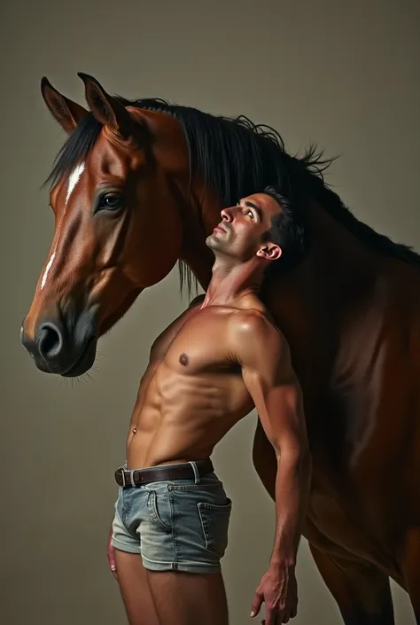 a human man being fucked by a huge endowed horse, gay, rape,sex,ZOOPHILIA