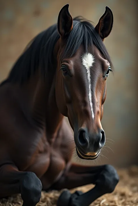 an anthropophobic horse masturbating and cumming in his own mouth and swallowing,while sticking 2 of his own fingers in his own tight ass, he is sitting