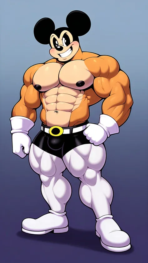 Muscular,t0p0m1k1,Mickey Mouse