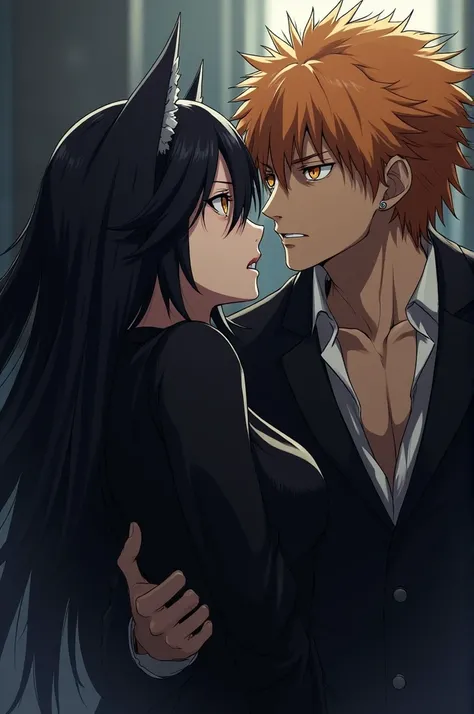 Yourichi getting slapped by Ichigo 