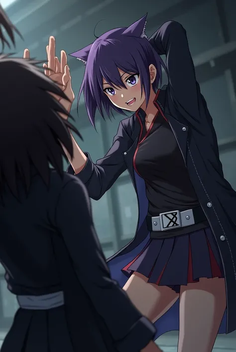 Yorichi getting slapped by Ichigo 