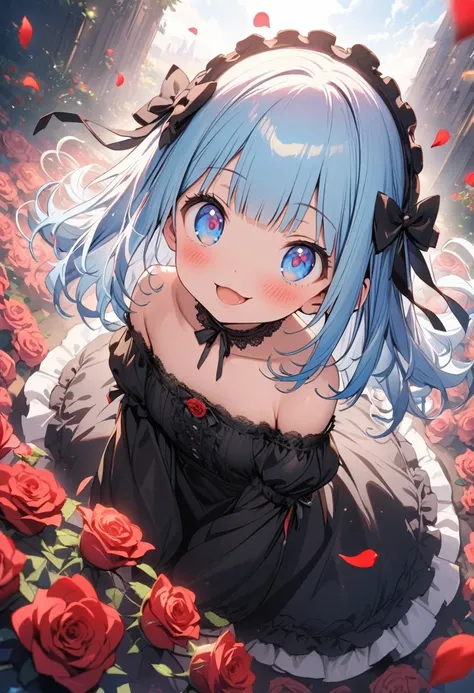 masterpiece, best quality, extremely detailed, (illustration, official art:1.1), 1 girl ,(((( light blue hair)))), ,(((( light blue long hair)))),light blue hair, ,((blush)) , cute face, big eyes, masterpiece, best quality,(((((a very delicate and beautifu...