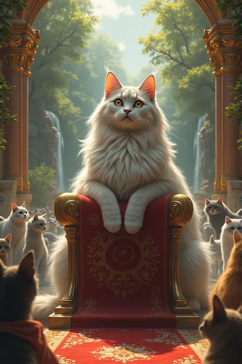 The world is ruled by a cat 