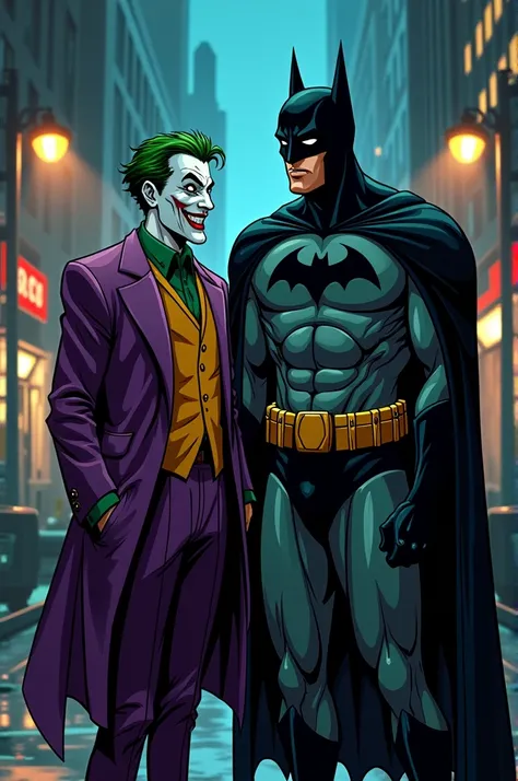 The Joker friends with Batman 