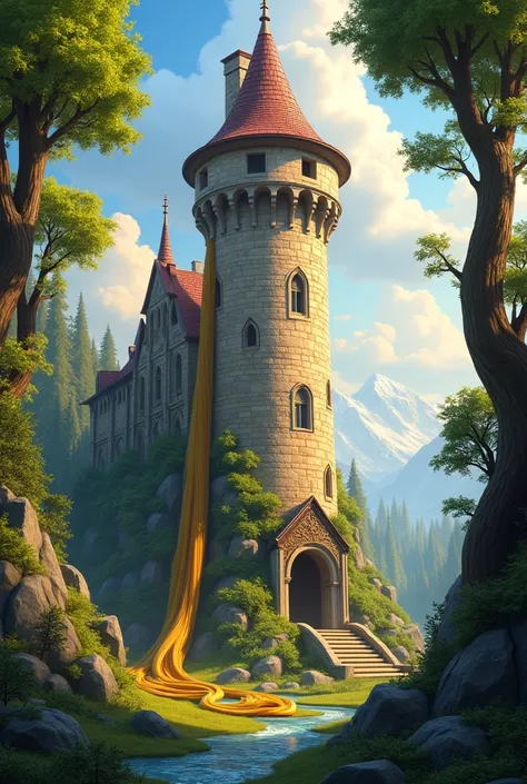 disney rapunzel’s tower