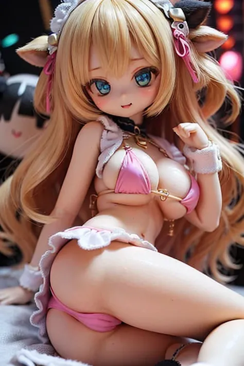 
Doll、Doll、delicate、detailed、high quality、High resolution、４hair、high quality、ling Hair、long hair、Blonde Hair Color、Turquoise Eyes、Big Breasts、Cow print bikini、Satin、Shiny fabric、Micro Bikini、Bikini ripped、Genitals exposed、Pink labia majora、Pink nipples、Boo...