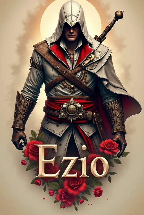 Can you create a tattoo for me with the name Ezio? 