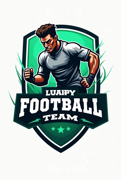 Theme related to the football team ⚽,logo for profile.