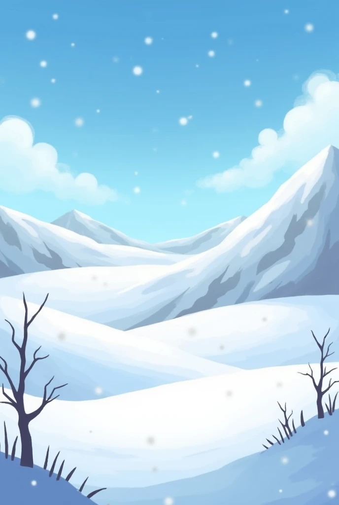 Snow background sprite for game
