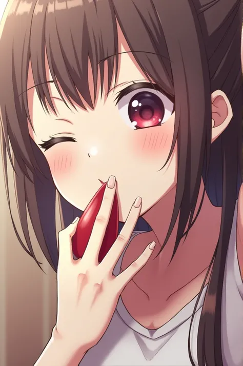 Anime girl sucking a penis