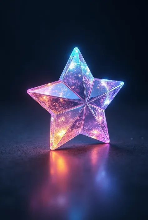 Draw a 6-pointed star-shaped gem with no background