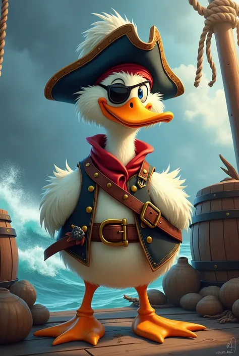 Pirate duck