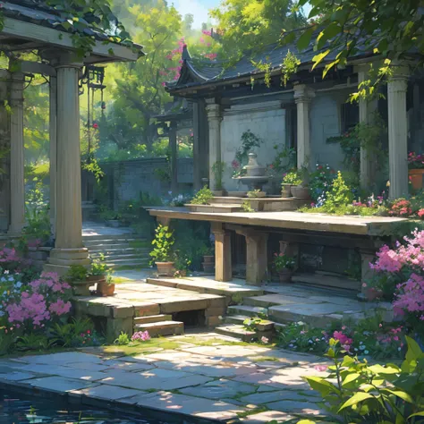 Majestic garden