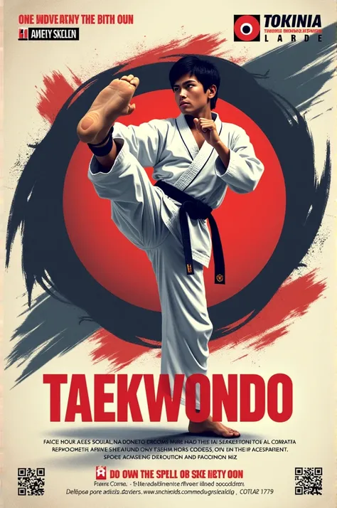 Taekwondo academy flyer 