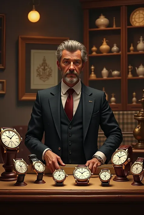 gentleman sells watches regardless