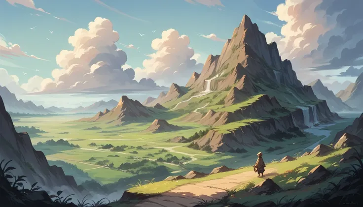 Nausicaä of the Valley of the Wind,landscape