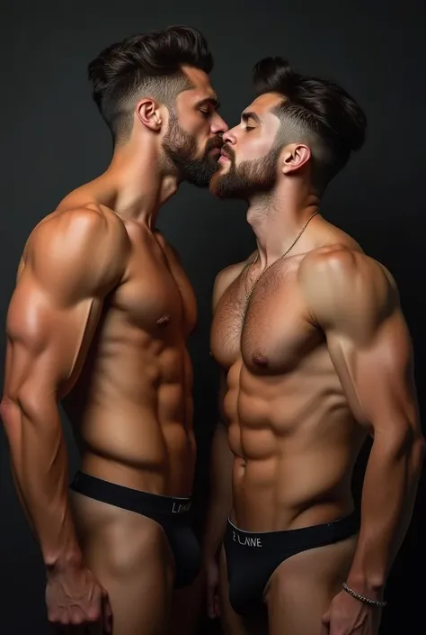 Two masculine muscular man having sex. Semen in mouth. Mouth. Semen. Semen i ass. Ass. Ass with semen