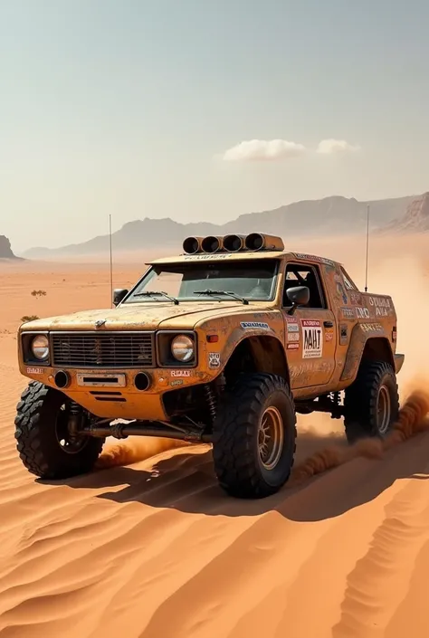 design an old dakar car