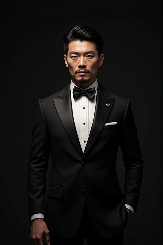 Jakir Chan in tuxedo