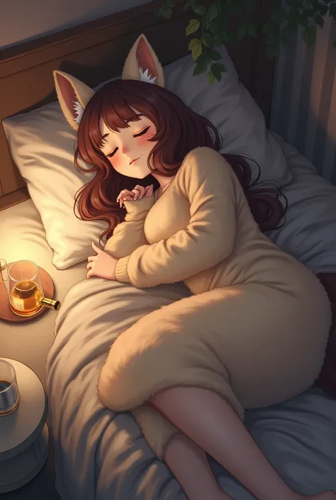 Furry college girl drunk and asleep 