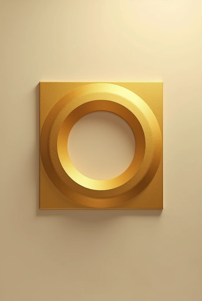 Create a gold color logo with 