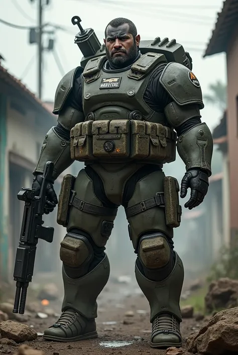 Juggernaut as a warzone operator with a text that says warzone Guatemala 
