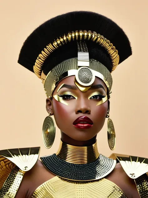 afrofuturist fashion accessories, from metallic belts to afrocentric-inspired hats, offering a wide range of options for those w...