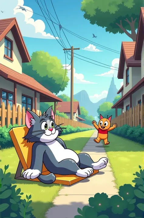 Tom was having a peaceful day lounging in the sun, dreaming of finally catching Jerry. But little did he know, a new troublemaker had moved into the neighborhood: Shin-chan. Always curious and full of energy, Shin-chan quickly noticed the ongoing cat-and-m...