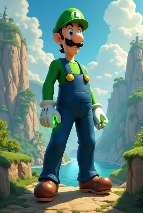 Luigi king of the world
