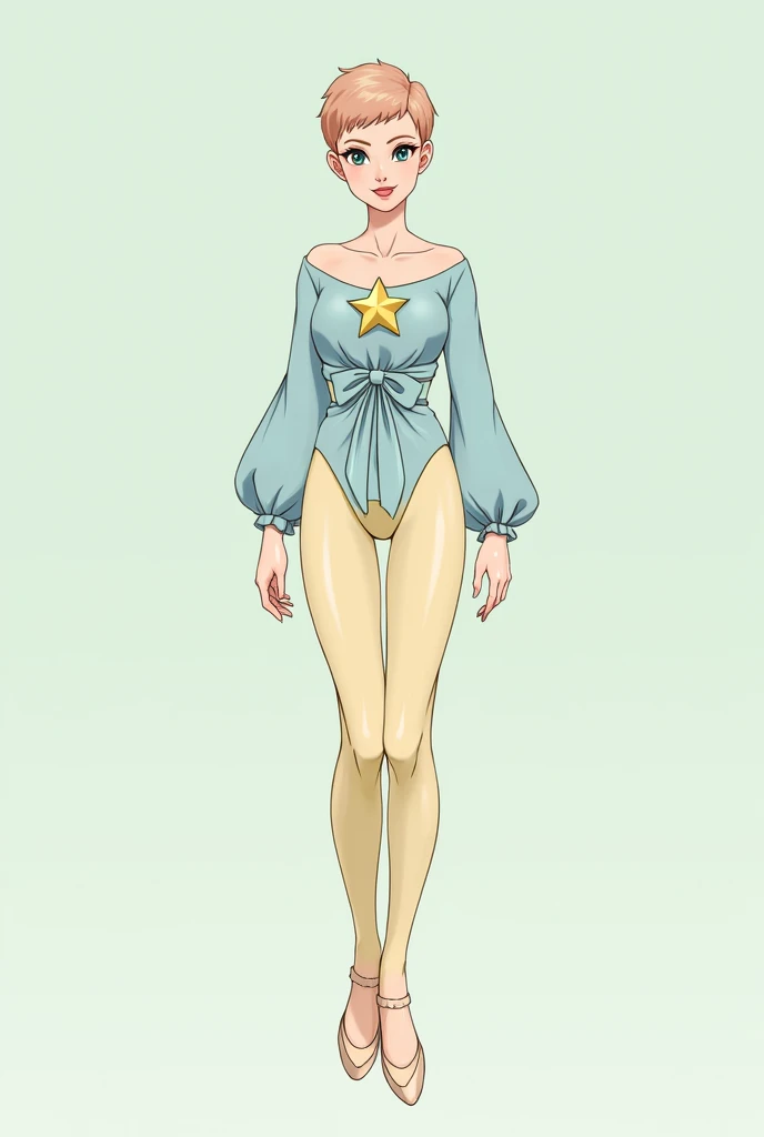 Pearl is a tall, slender, and graceful gem with an air of elegance and precision. She has pale, porcelain-like skin that complements her short, pixie-cut hair, which is a soft pastel peach color. Pearl’s hair is neatly styled, reflecting her organized and ...