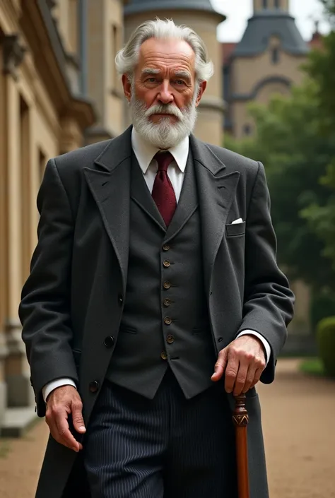 English gentleman over 65 with beard