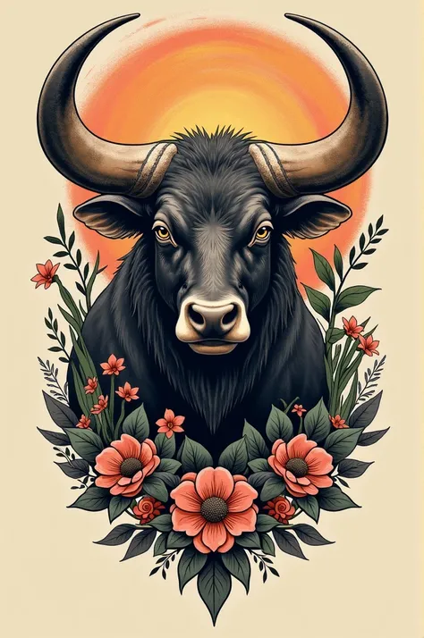 Taurus sign tattoo 